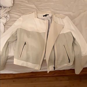 Ann Taylor bomber zip jacket